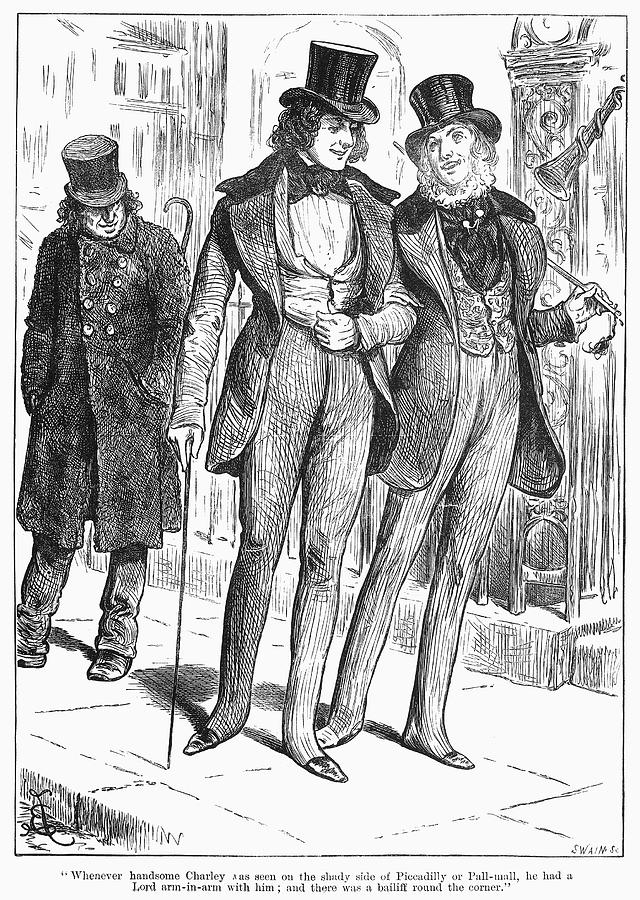 Mens Fashion, 1880 Photograph by Granger - Pixels Merch