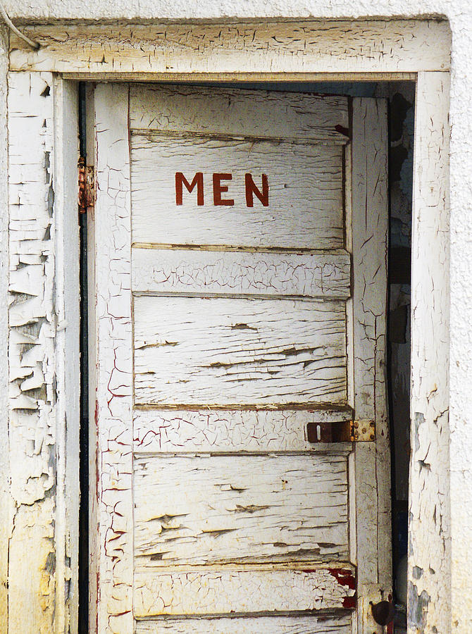 Mens Room Photograph by Marilyn Hunt