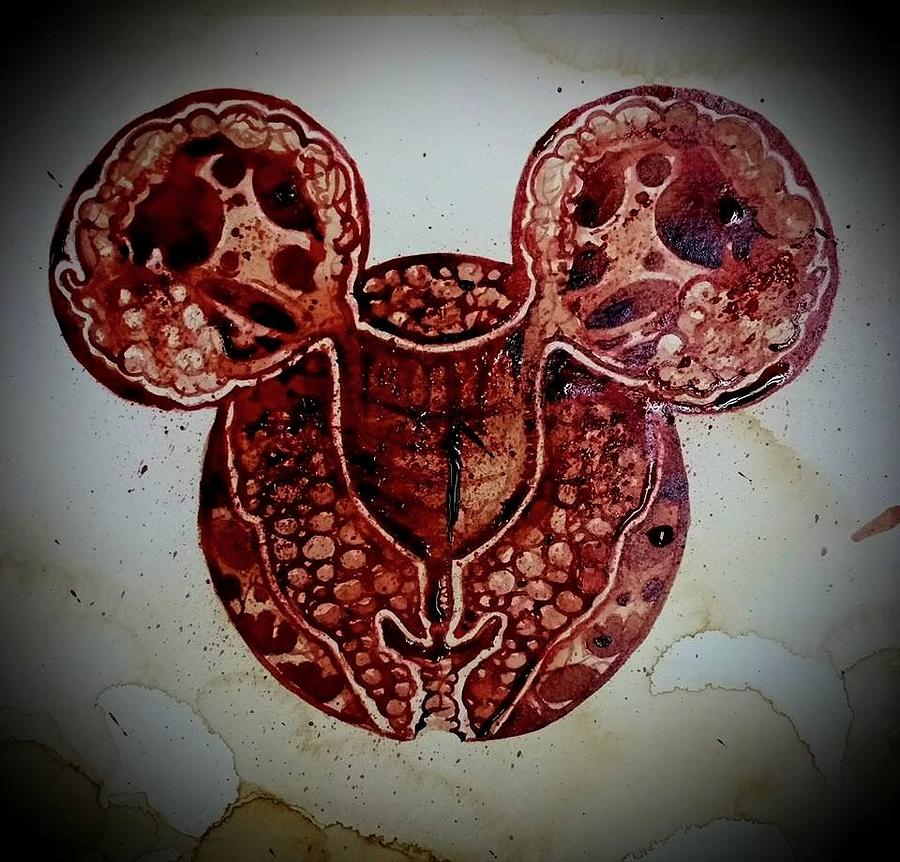 Mensus Mouse Painting by Ryan Almighty