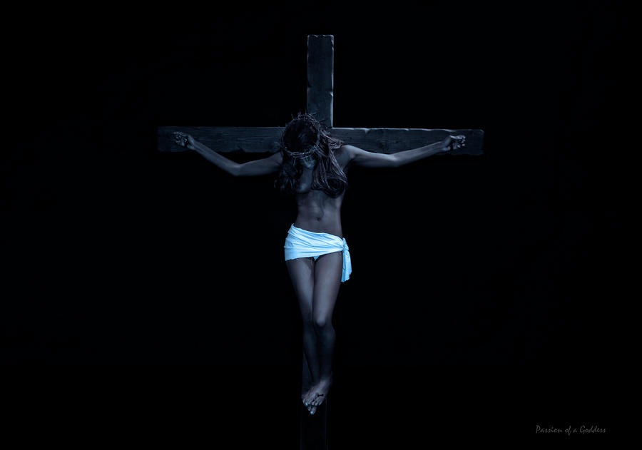 Mental Dark Crucifix Digital Art By Ramon Martinez Pixels