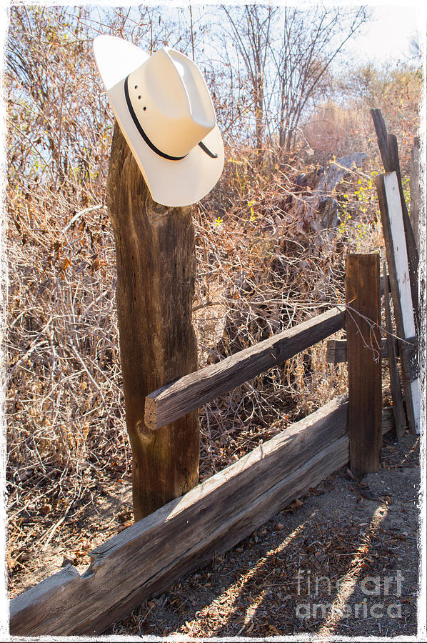 Cowboy Hat Photograph - Mentryville Cowboy Hat by Scott Parker