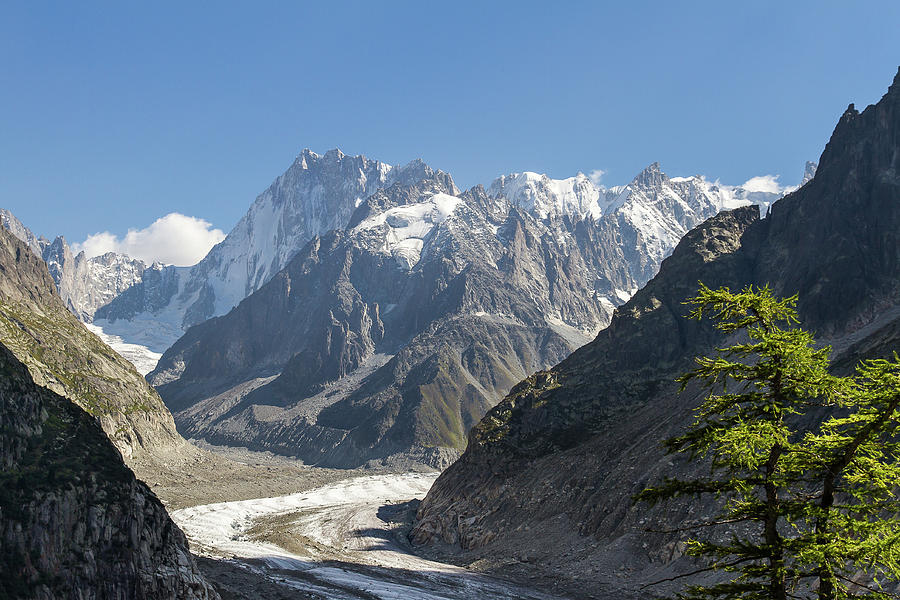 Mer de Glace - Chamonix - French Alps Photograph by Paul MAURICE