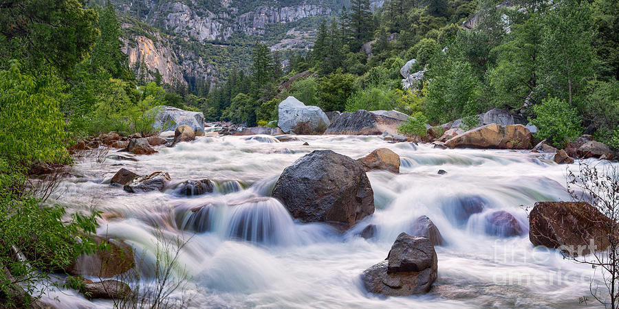 Merced Rapids Photograph by Anthony Michael Bonafede