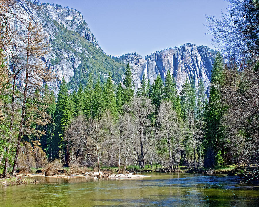 Merced River in Yosemite Valley in Yosemite National Park, California  Photograph by Ruth Hager
