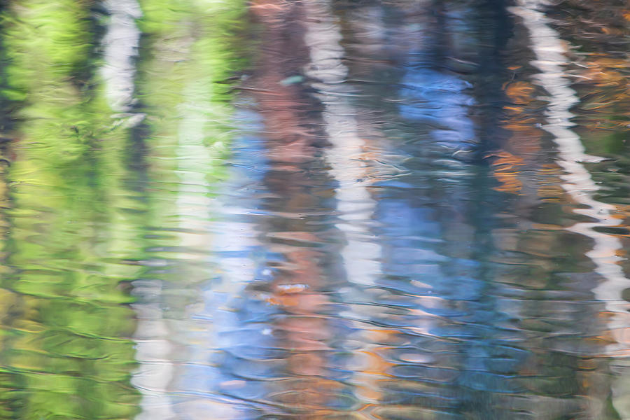 Merced River Reflections 8 Photograph by Larry Marshall