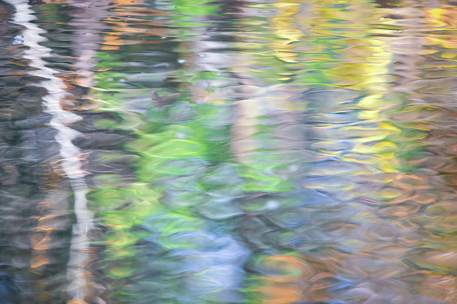 Merced River Reflections 9 Photograph by Larry Marshall