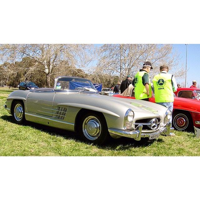 Canberra Photograph - Mercedes 300sl Convertible. #mercedes by Anthony Croke