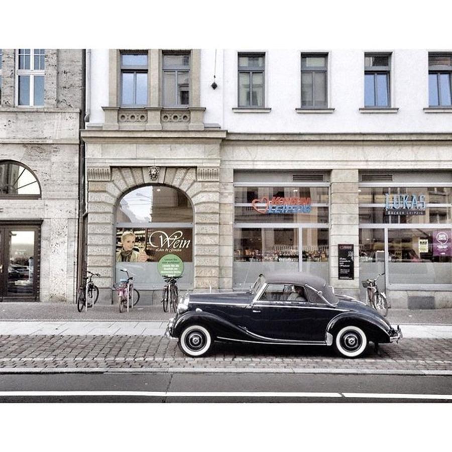 Vintage Photograph - Mercedes-benz 170 S // by Berlinspotting BrlnSpttng