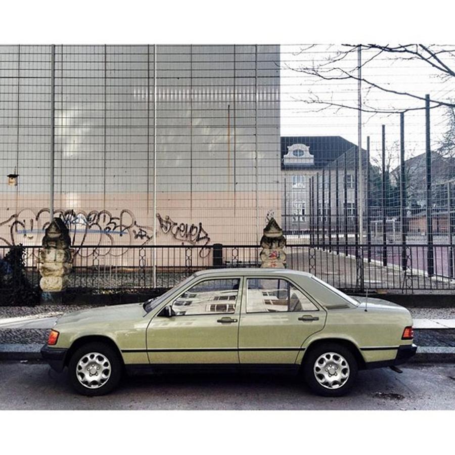 Vintage Photograph - Mercedes-benz 190

#berlin #friedenau by Berlinspotting BrlnSpttng