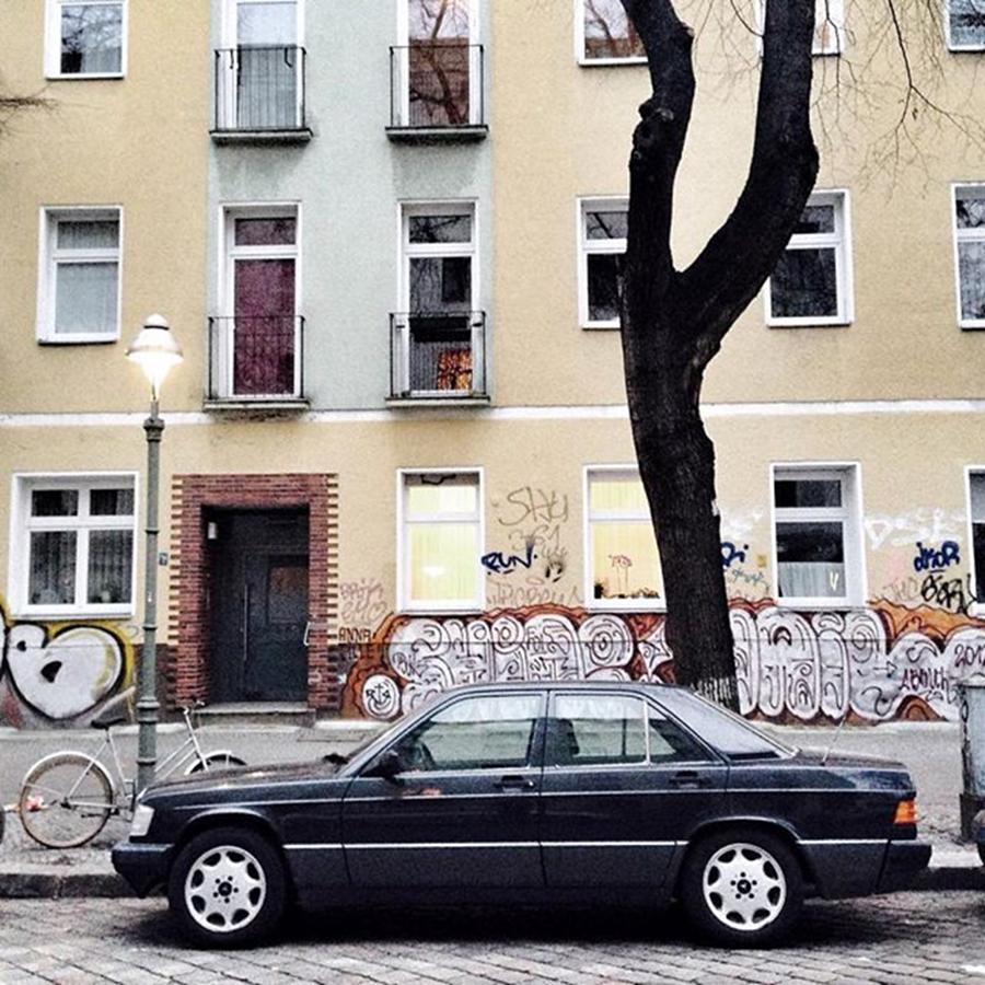 Vintage Photograph - Mercedes-benz 190

#berlin #kreuzberg by Berlinspotting BrlnSpttng