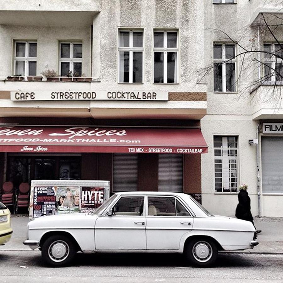 Vintage Photograph - Mercedes-benz 220d

#berlin by Berlinspotting BrlnSpttng