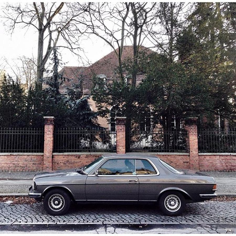 Vintage Photograph - Mercedes-benz 280 Ce

#berlin by Berlinspotting BrlnSpttng