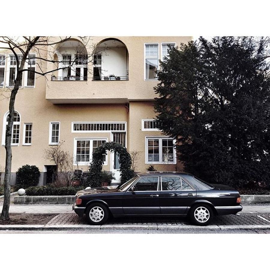 Vintage Photograph - Mercedes-benz 500 Se

#berlin by Berlinspotting BrlnSpttng