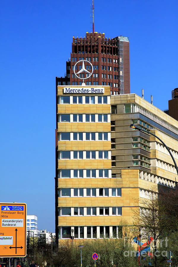 Mercedes Benz Berlin Headquarters Photograph by John Rizzuto