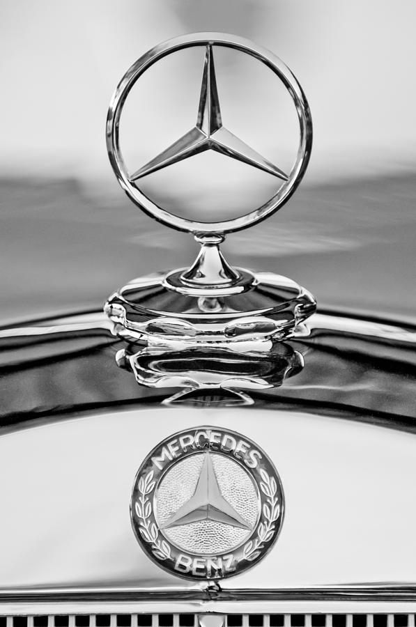 Mercedes Benz Hood Ornament 2 Photograph by Jill Reger