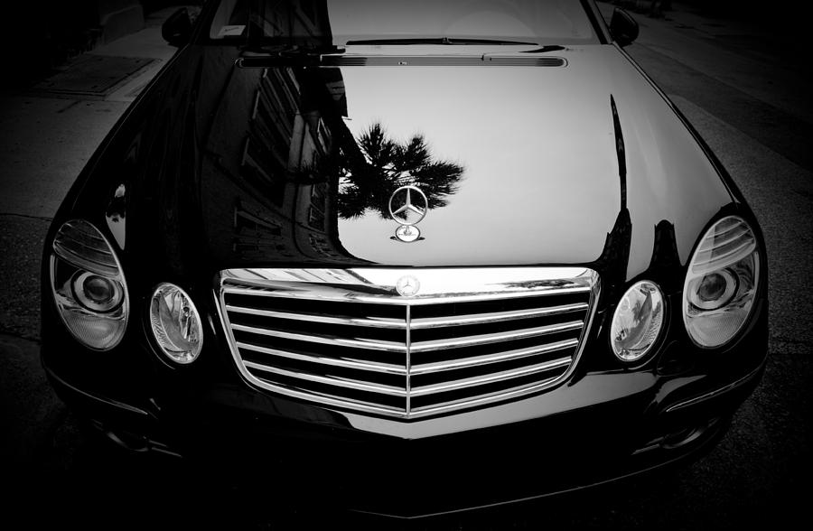 Mercedes Benz Palm Reflection Photograph by Dustin K Ryan