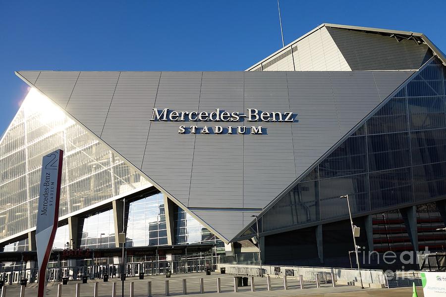 Mercedes Benz Stadium Photograph by Anthony Schafer | Fine Art America