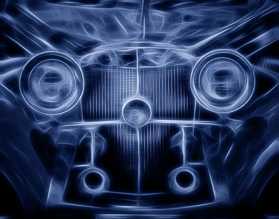 Abstract Photograph - Mercedes Roadster by Tom Mc Nemar