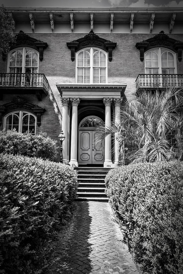 Mercer House Savannah Photograph by Joan Carroll