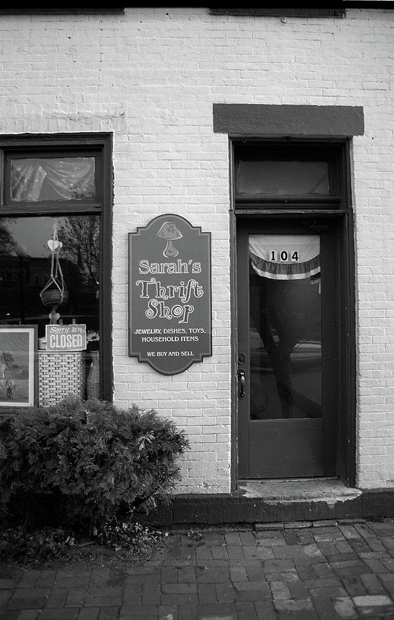 Mercer Pa Thrift Store 2008 Bw