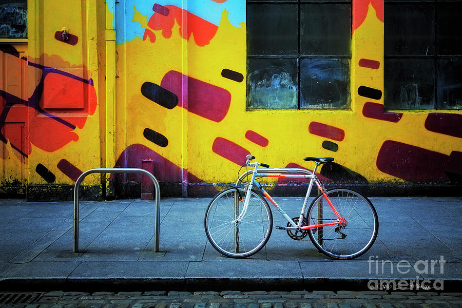 Mercury Raleigh Bicycle Photograph by Craig J Satterlee