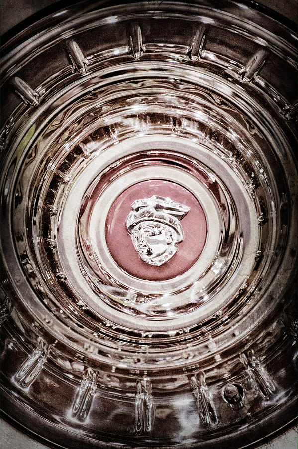 Mercury Wheel Emblem-0306ac Photograph by Jill Reger