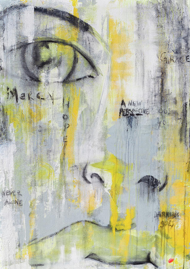 Abstract Painting - Mercy by Brad Jensen
