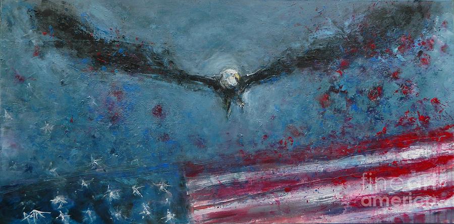 Merica Painting by Dan Campbell