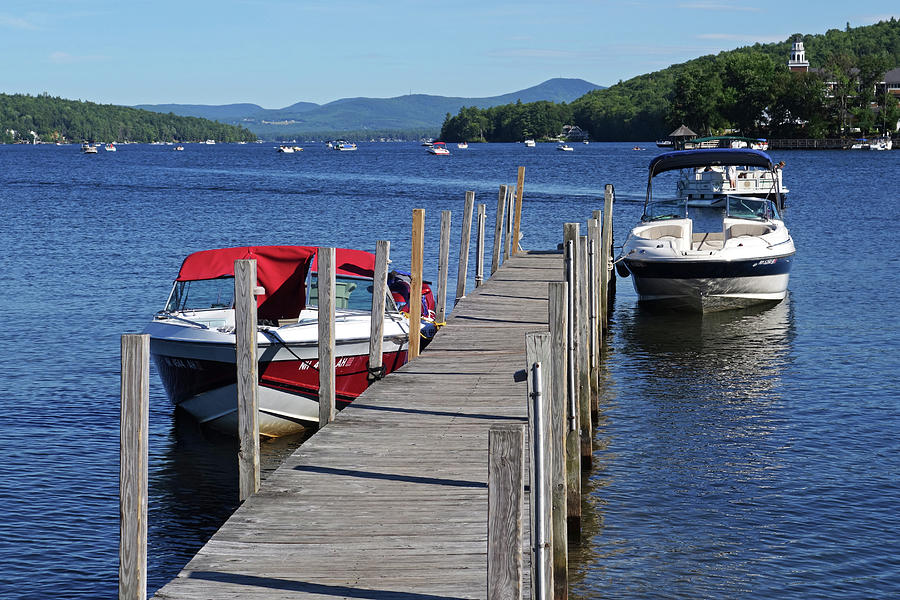 Meredith NH Pier Lake Winnepesaukee Photograph by Toby McGuire