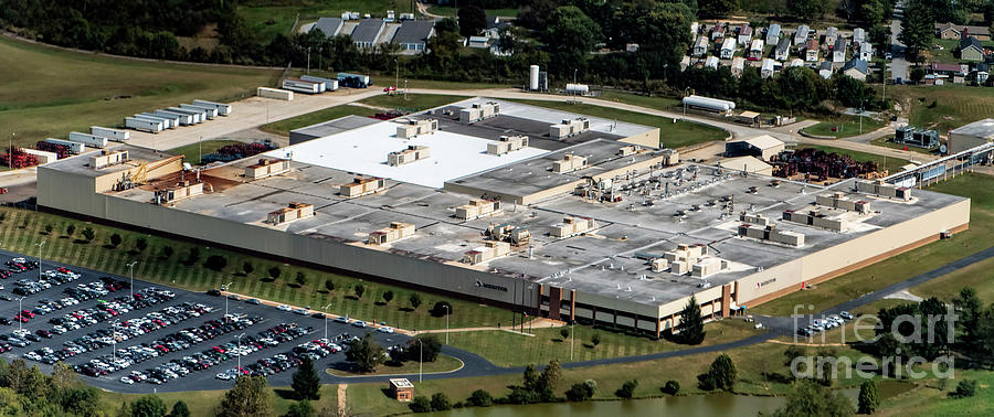 Meritor Manufacturing Plant in Asheville Photograph by David Oppenheimer