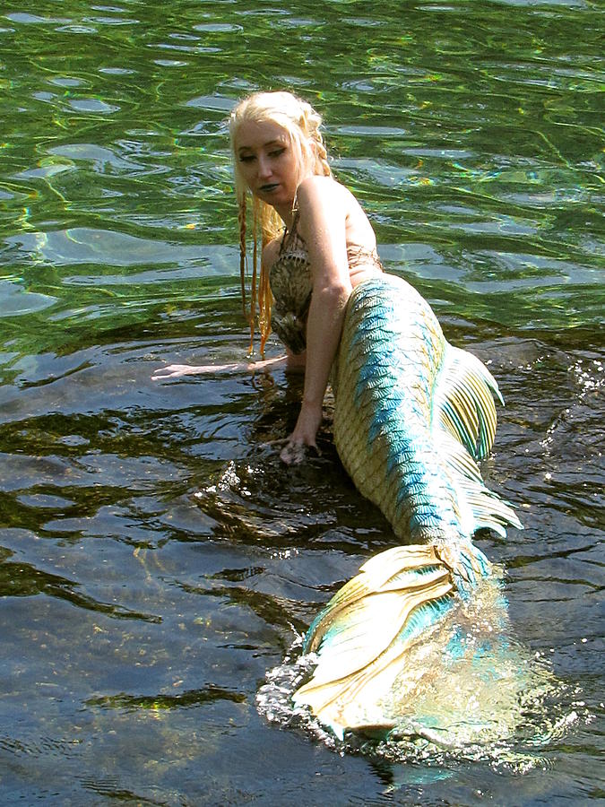 Mermaid 002 Photograph by Christopher Mercer