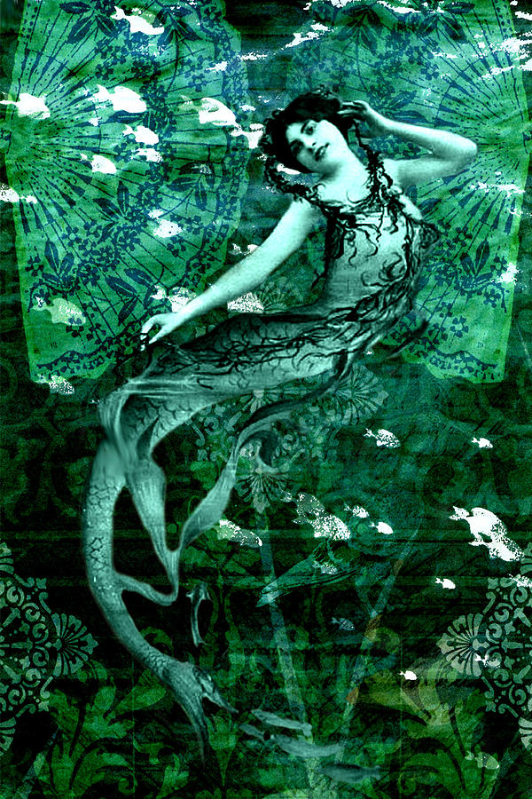 Mermaid 3a Digital Art by Lisa Yount