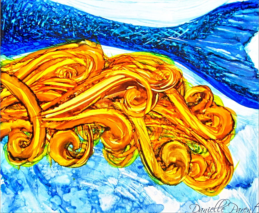 Mermaid Alcohol Inks by Danielle Parent Mermaid Alcohol Inks by Danielle Parent