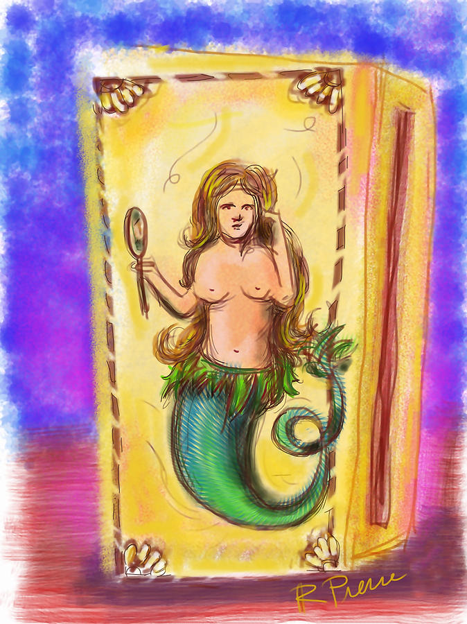 Mermaid Matches Digital Art by Russell Pierce