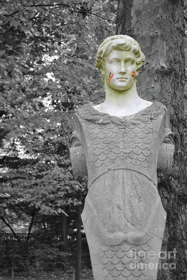 Parc Photograph - Mermaid Of Belgium by Jost Houk Parc Photograph - Mermaid Of Belgium by Jost Houk