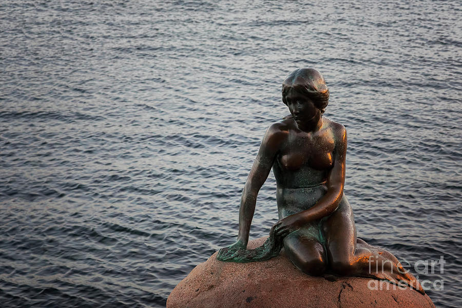 Mermaid statue in Copenhagen Denmark Photograph by Sophie McAulay