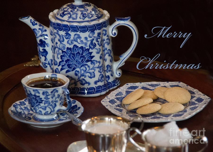 Winter Photograph - Merry Christmas Tea Party by Tom Gari Gallery-Three-Photography
