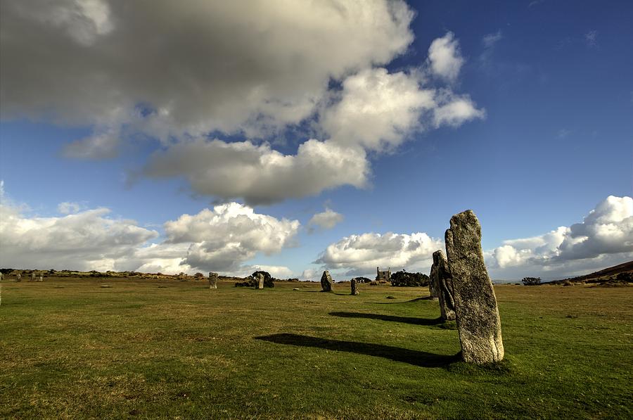 Standing Stones Photograph - Merry Dancers by Phil Tomlinson