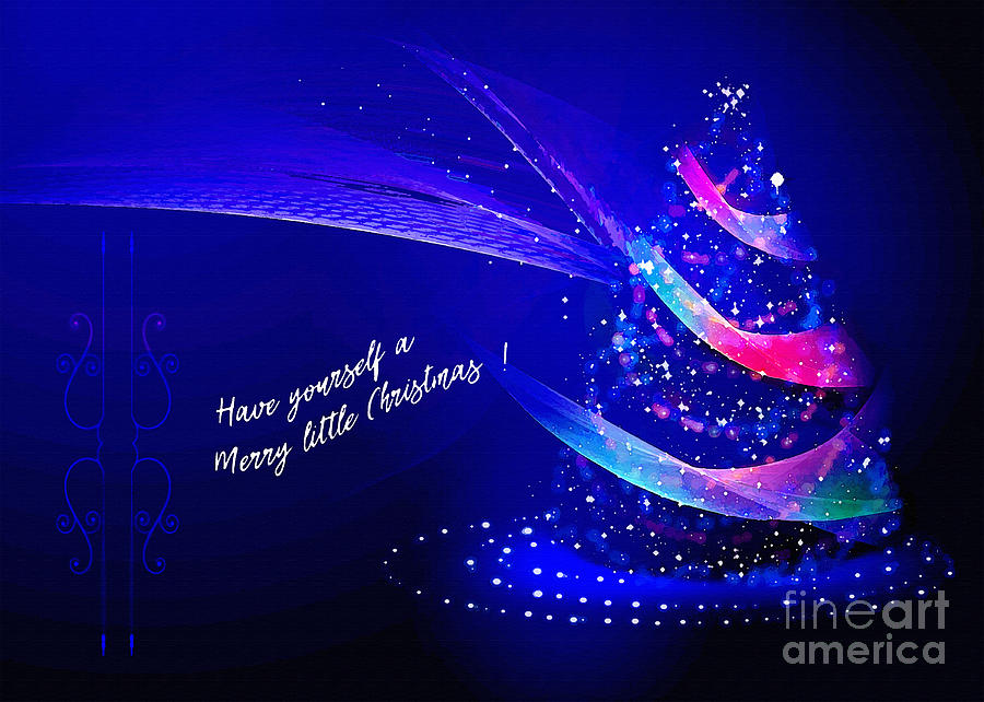 Merry Little Christmas card 2017 by Kathryn Strick Merry Little Christmas card 2017 by Kathryn Strick