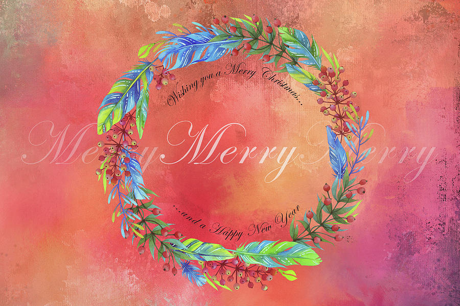 Merry, Merry Digital Art by Terry Davis