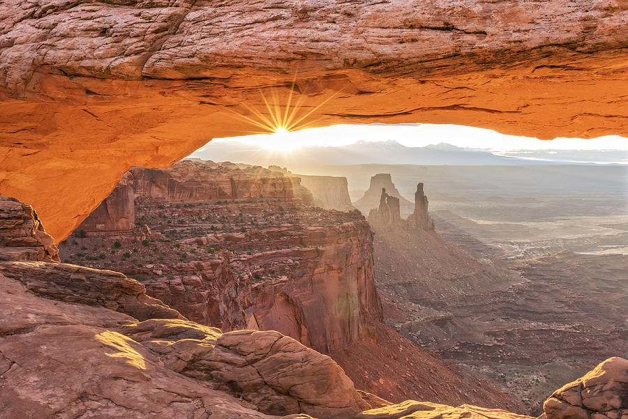 Mesa Arch At Sunrise #1 by Jim Vallee Mesa Arch At Sunrise #1 by Jim Vallee