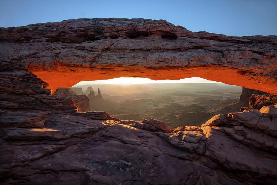 Mesa Arch at Sunrise Photograph by Mark Kiver