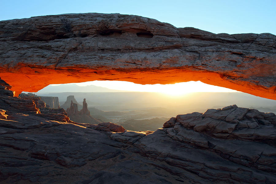 Mesa arch in Canyonlands National Park Photograph by Pierre Leclerc Photography