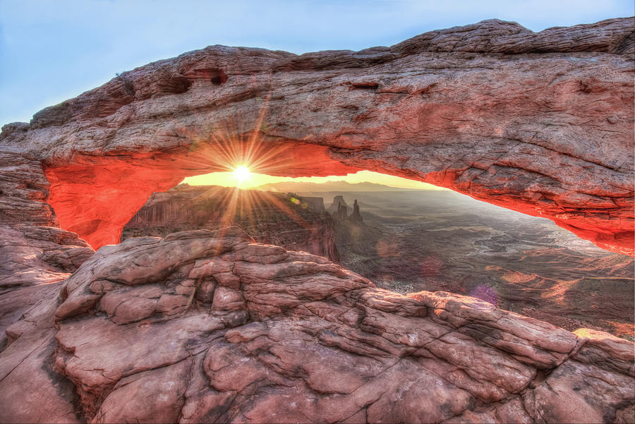 National Parks Photograph - Mesa Arch Majesty - Canyonlands National Park by Gregory Ballos