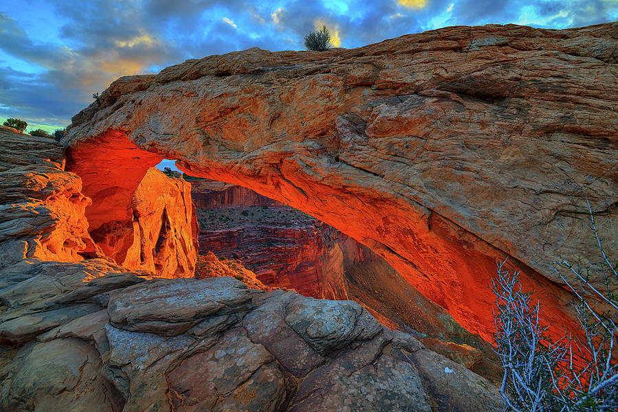 Mesa Arch Morning Light Photograph by Greg Norrell