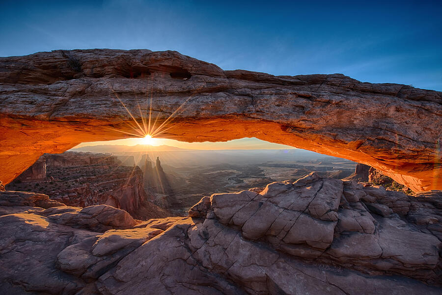Sunrise Majesty at Mesa Arch Photograph by OLena Art by Lena Owens - Vibrant DESIGN
