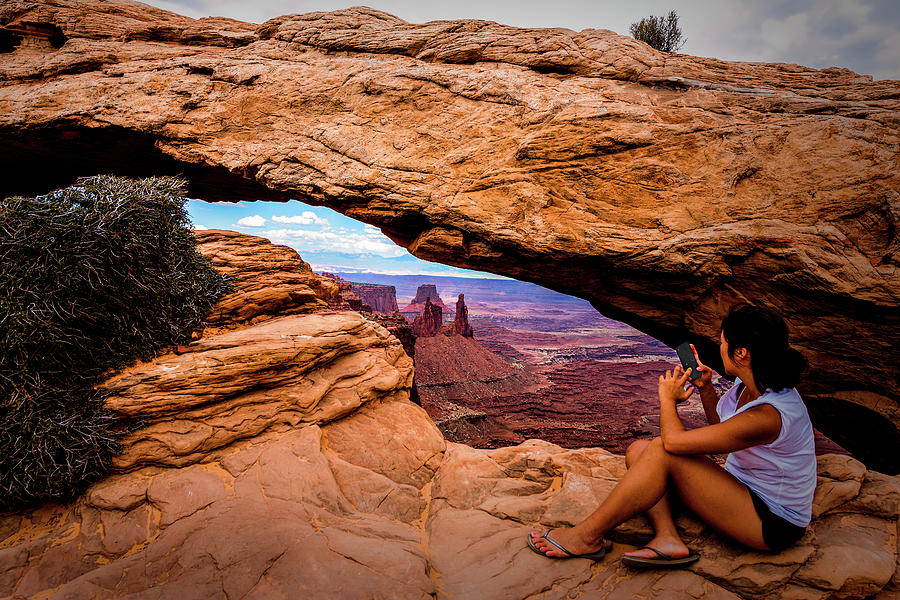 Mesa Arch Photographer Photograph by Paul LeSage