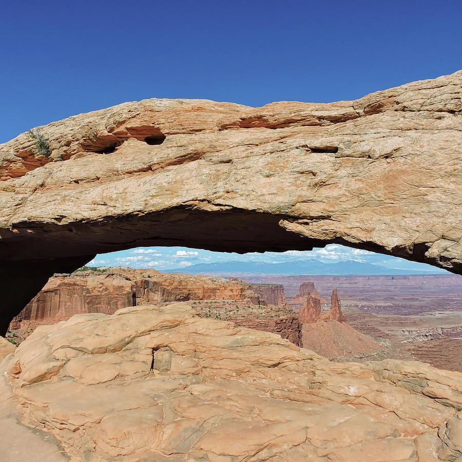 Mesa Arch Square Photograph by Connor Beekman