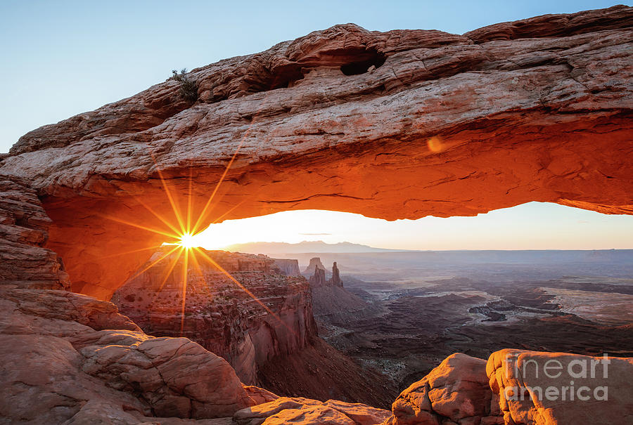 Mesa arch sunrise, Canyonlands national park, Utah, USA Photograph by Matteo Colombo