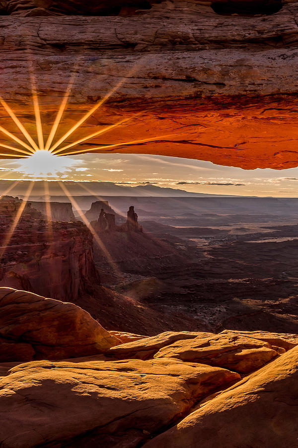 Mesa Arch Triptych Panel 2/3  Photograph by Ryan Smith